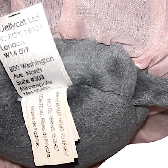 JellyCat Dancing Darcey Hippo Soft Toy Ballerina - Picture 5 of 7